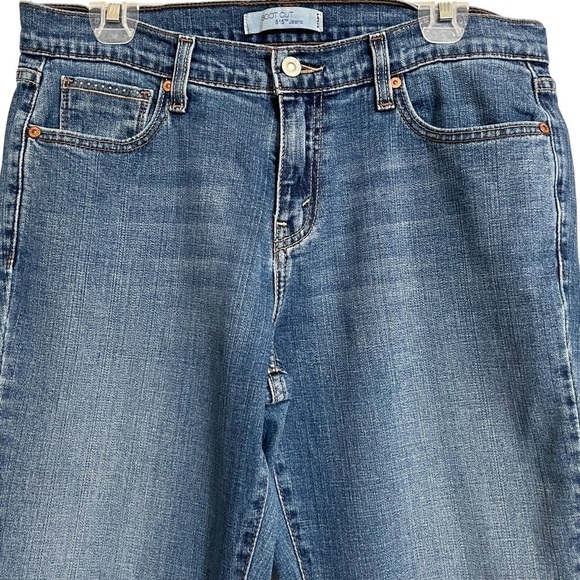 Levi’s 515 Women’s Bootcut Medium Wash Jeans w/ Embellished Pockets Size 10 L/C - Picture 3 of 13